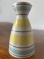 Zsolnay porcelán Török János váza 14cm