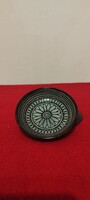 Retro Garányi József iparművészeti kerámia fali tálka (9 cm) - Hibátlan!