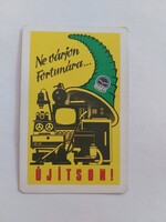 DIGÉP kártyanaptár 1972