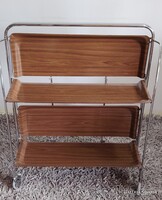 Mid Century összecsukható bakelit zsúrkocsi