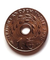 Holland kelet india 1 cent 1938 (Q105)