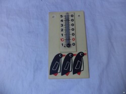 Retro pingvines hőmérő (5495)