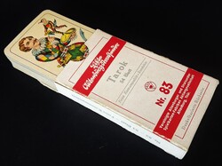 Régi használatlan  ASS (Altenburger und Stralsunder Spielkarten-Fabriken) Nr. 83. 54 lapos tarokk