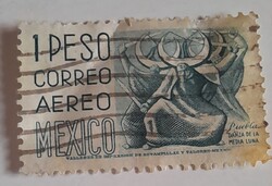 1950  Puebla – A félhold tánca (Népművészet / Népi táncok)