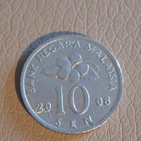 Malajzia 10 Sen, 2008