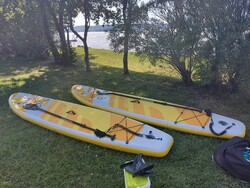 Használt SUP deszka sárga Hydro Force 2 db 320×76 cm