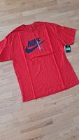 Nike USA XL-es piros  pamut póló