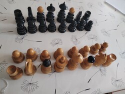 Régi fából készűlt sakk