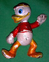 Olasz LEDRAPLASTIC DISNEY Duck Tales - Kacsamesék - TIKA - festett gumi DONALD figura 7cm