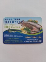 MARS TÉRI HALÜZLET Szeged kártyanaptár 2015