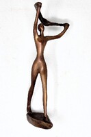 Borsos Miklós - Balatoni szél 27 x 9 x 5 cm bronz 1958