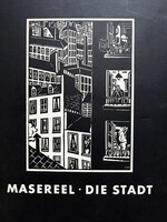 Frans Masereel: A város, album 100 db fametszettel