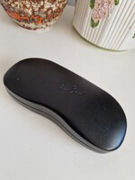 Ray-Ban márkájú, új, nem használt fekete szemüvegtok / napszemüvegtok, hozzá illő szemüveg törlővel