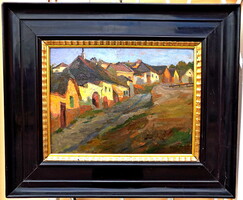 Nagy Vilmos 1874-1953 :  Tabán . Eredetiség igazolással Számlával