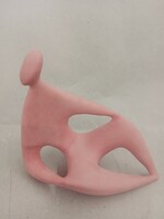 Zsolnay art deco könnyöklö figura. Török J. Egyedi mázzal