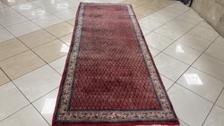 4191 ÁLOMSZÉP Iráni Boteh kézi csomó gyapjú szőnyeg 106X278CM