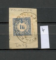 M28 - 1868 Magyar Királyi Hírlapilleték bélyeg - KOLOZSVÁR POSTAHIVATAL pecséttel
