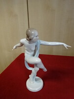 Herendi porcelán figura, balerina, magassága 21,5 cm. Jókai