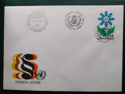 FDC - 1991. EMBERI JOGOK EGYETEMES NYILATKOZATA (II.)