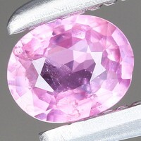 0.21ct 4x3.2mm Természetes Pink Zafír, Gyönyörűen Ragyogó Drágakő