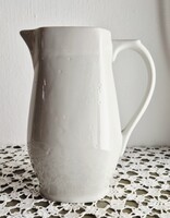 Drasche fehér porcelán kancsó 19,7 cm hajszálrepedés a csőrén