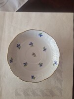 Jelzett, antik búzavirágos  óherendi kávés / mokkás csésze alj  - 11,5 cm