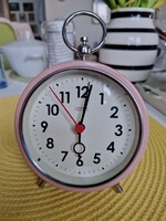 Cloudnola Factory vintage stílusú asztali/ébresztőóra, átmérője 11cm, vastagsága 5cm