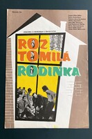 Reménykedők – Rényi Tamás filmjének csehszlovák plakátja, 1972