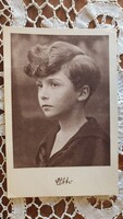 HABSBURG OTTÓ KORONA HERCEG TRÓNÖRÖKÖS BOLDOG IV. KÁROLY KIRÁLY FIA cca. 1920 KORABELI FOTÓ FÉNYKÉP