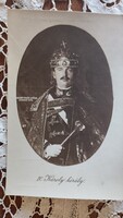 1916 UTOLSÓ MAGYAR KIRÁLY IV. KÁROLY KORABELI FOTO FOTÓLAP HABSBURG URALKODÓ
