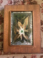 Fábián Gyöngyvér, tűzzománc 22x17 cm