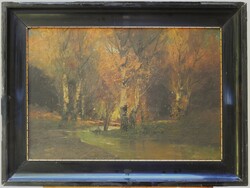 (K) Zeller Mihály (1859 - 1915) : Őszi erdő