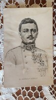 1916 UTOLSÓ MAGYAR KIRÁLY IV. KÁROLY KORABELI FOTO FOTÓLAP HABSBURG URALKODÓ
