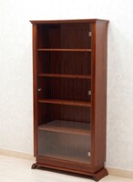 Art Deco üvegajtós könyvszekrény [ F - 12 ] Bútorgyártás mesterfokon!
