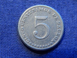 Panama 5 Centesimos 1968