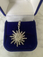 Thomas Sabo nagy méretű napocskás ezüst charm, medál