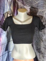 Stradivarius nyitott hátú crop top XS-es Kiváló