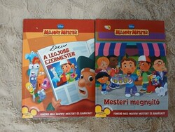 Manny mester mesekönyv csomag (2 db) + AJÁNDÉK Postás Pat foglalkoztató!