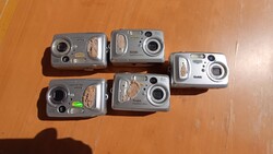 Öt darab hibás Kodak EasyShare CX6230 digitális fényképezőgép egyben eladó