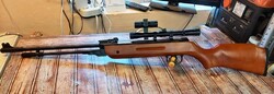 RazorGun 4,5mm-es gázrugós (Nitron) alsókaros légpuska szettben eladó!
