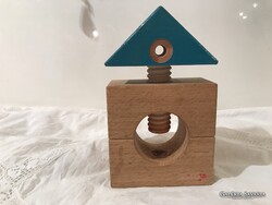 DIÓTÖRŐ -  FA - JELZETT - 13 x 8 x 4 cm - RETRO - OSZTRÁK - HIBÁTLAN