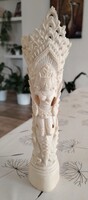 Vintage csontból faragott keleti szobor 20 cm