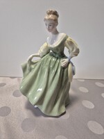 Fair Lady - Gyönyörű, nagyobb méretű  Royal Doulton ( Angol ) porcelán