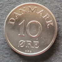 Dánia 10 öre 1954 (J15)
