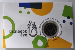 50 Forint 2018 "Családok éve" hivatalos első napi díszkiadás (bliszter) Sorszám: 1815