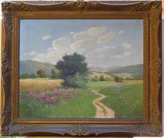 (K) Zorkóczy Gyula (1873-1932) : Nyári táj