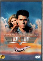Top Gun (1986) DVD fsz: Tom Cruise, Kelly McGillis - szinkronos kiadás szép állapotban
