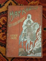 1926.k. MAY KÁROLY: UTI KALANDJAI "arabos kiötés": A FEKETE TÁLTOS - ATHENAEUM-