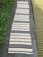 Retro falvédő falikárpit faliszőnyeg 245x54 cm.