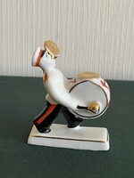 Szovjet dobos kadét porcelán figura  Polonne (P0078)
